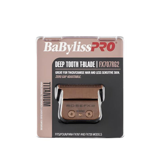 BaBylissPRO DEEP TOOTH ROSE GOLD TRIMMER REPLACEMENT BLADE FX707RG2
