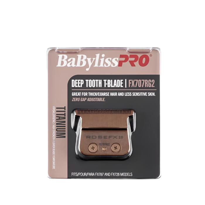 BaBylissPRO DEEP TOOTH ROSE GOLD TRIMMER REPLACEMENT BLADE FX707RG2
