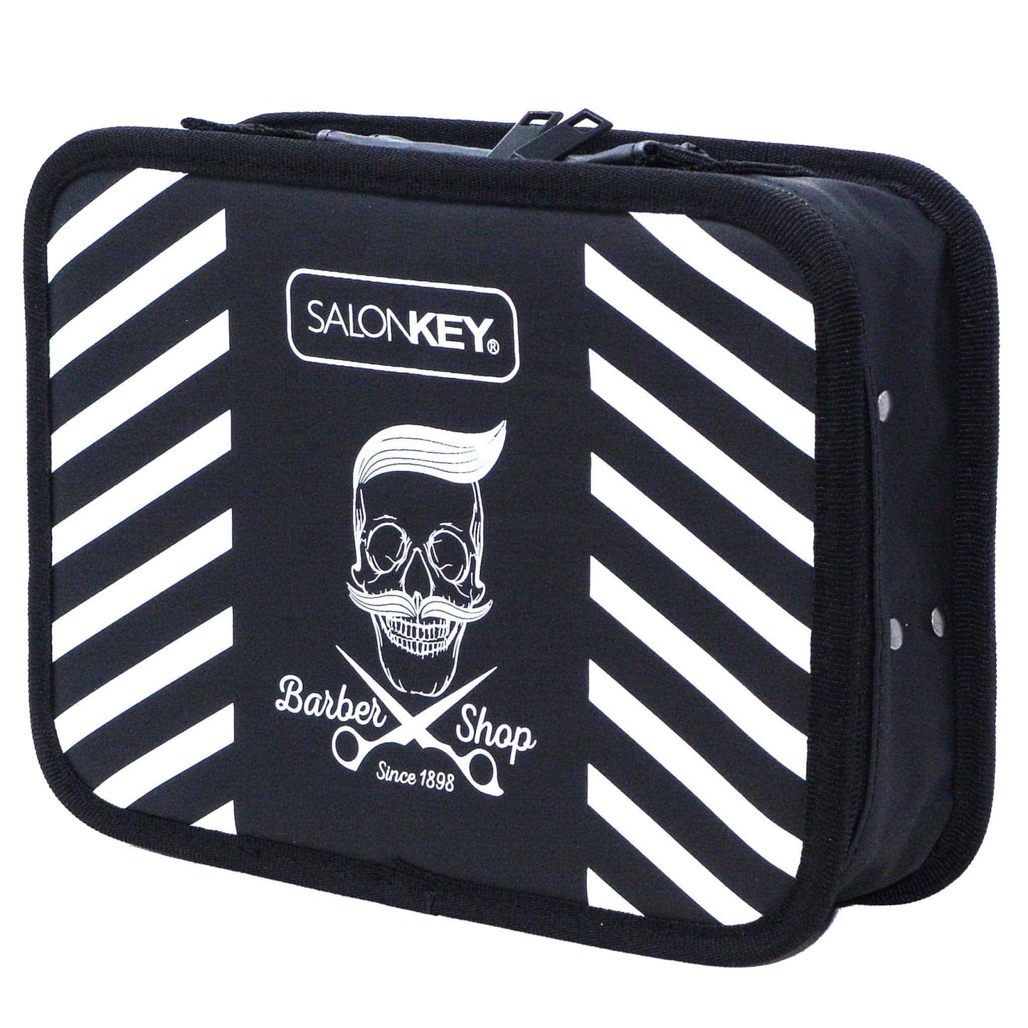 Barber Carrying Case Travel Size Barber Case Black & White