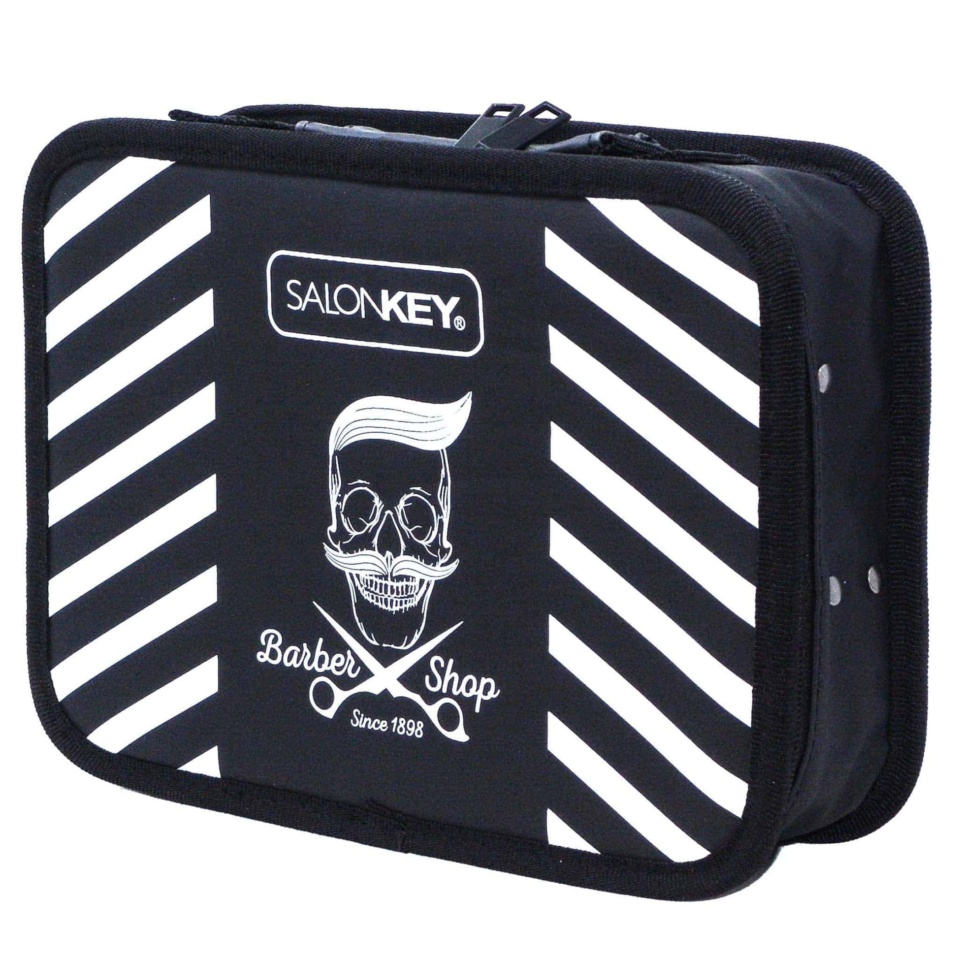 Barber Carrying Case Travel Size Barber Case Black & White