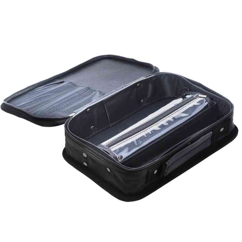 Barber Carrying Case Travel Size Barber Case Black & White