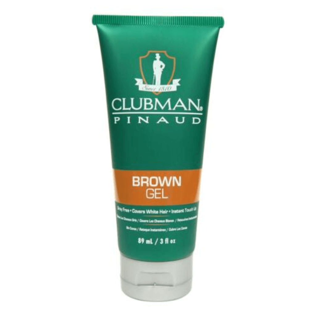 Clubman Pinaud Temporary Hair Color Gel Brown OR Dark Brown 3 fl oz (89 ml)