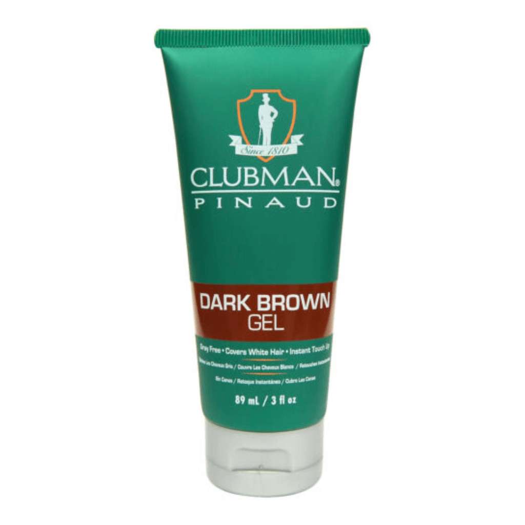 Clubman Pinaud Temporary Hair Color Gel Brown OR Dark Brown 3 fl oz (89 ml)