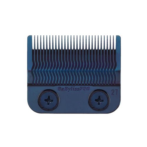 BaBylissPRO BlueFX Titanium Metal - Injection Molded Precision Fade Blade #FX8027BL