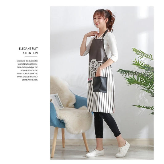 Stylish & Unisex Stripe Design Hair Cutting Apron