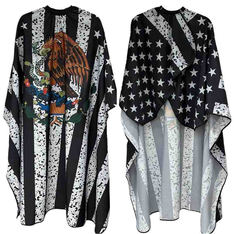 Professional Custom Haircut Large Cape Salon Hairdressing cloth Hairdresser Gown Hair Styling Unisex Cape