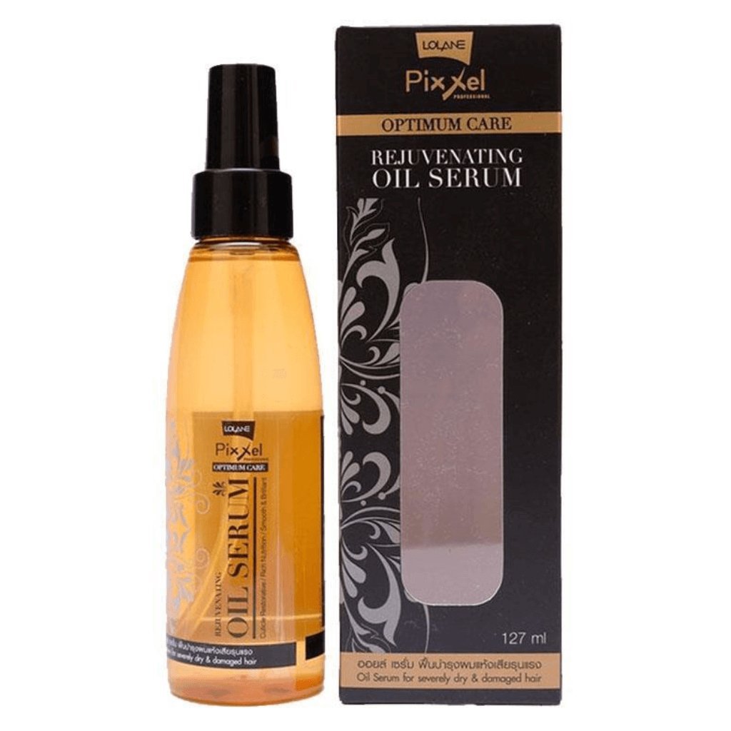 LOLANE Pixxel Optimum Care Rejuvenating Oil Hair Serum for Damaged Hair 4.29oz