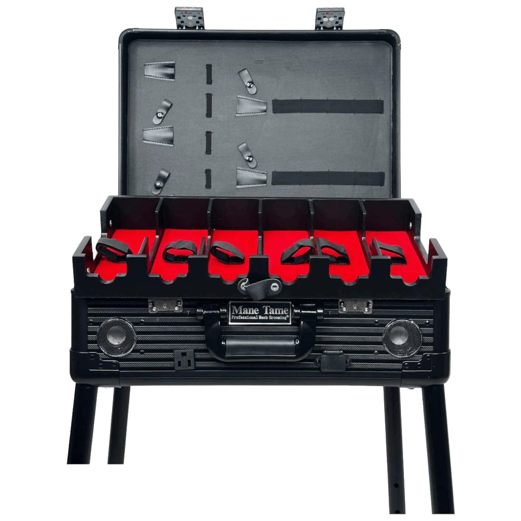 Mane Tame Mobile Master Barber Station – Black