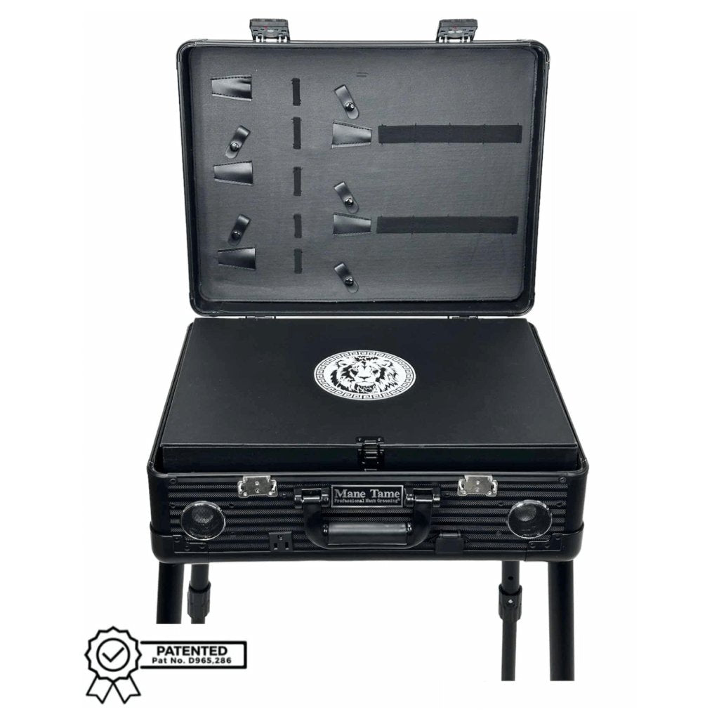 Mane Tame Mobile Master Barber Station – Black