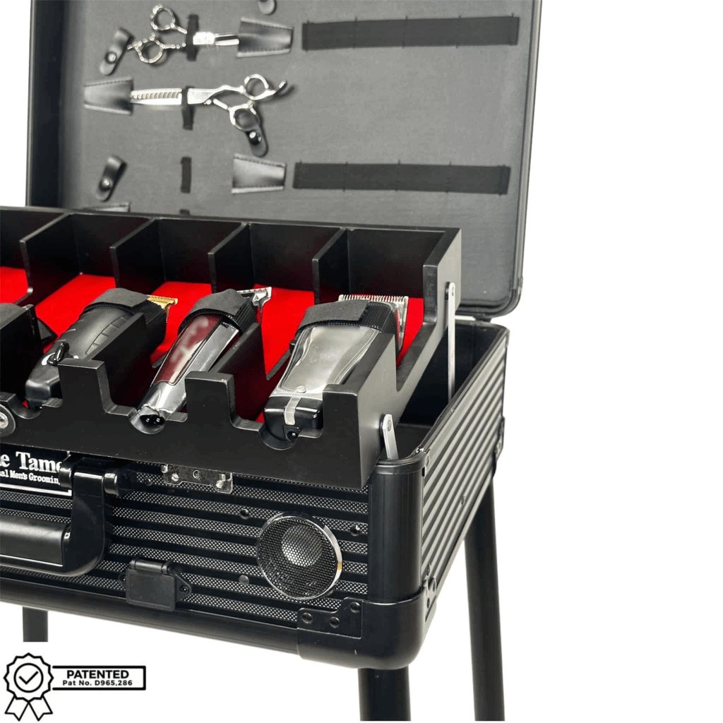 Mane Tame Mobile Master Barber Station – Black
