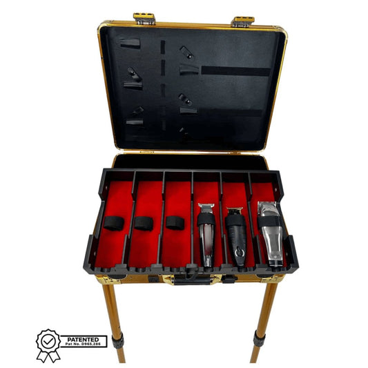 Mane Tame Mobile Master Barber Station – Gold