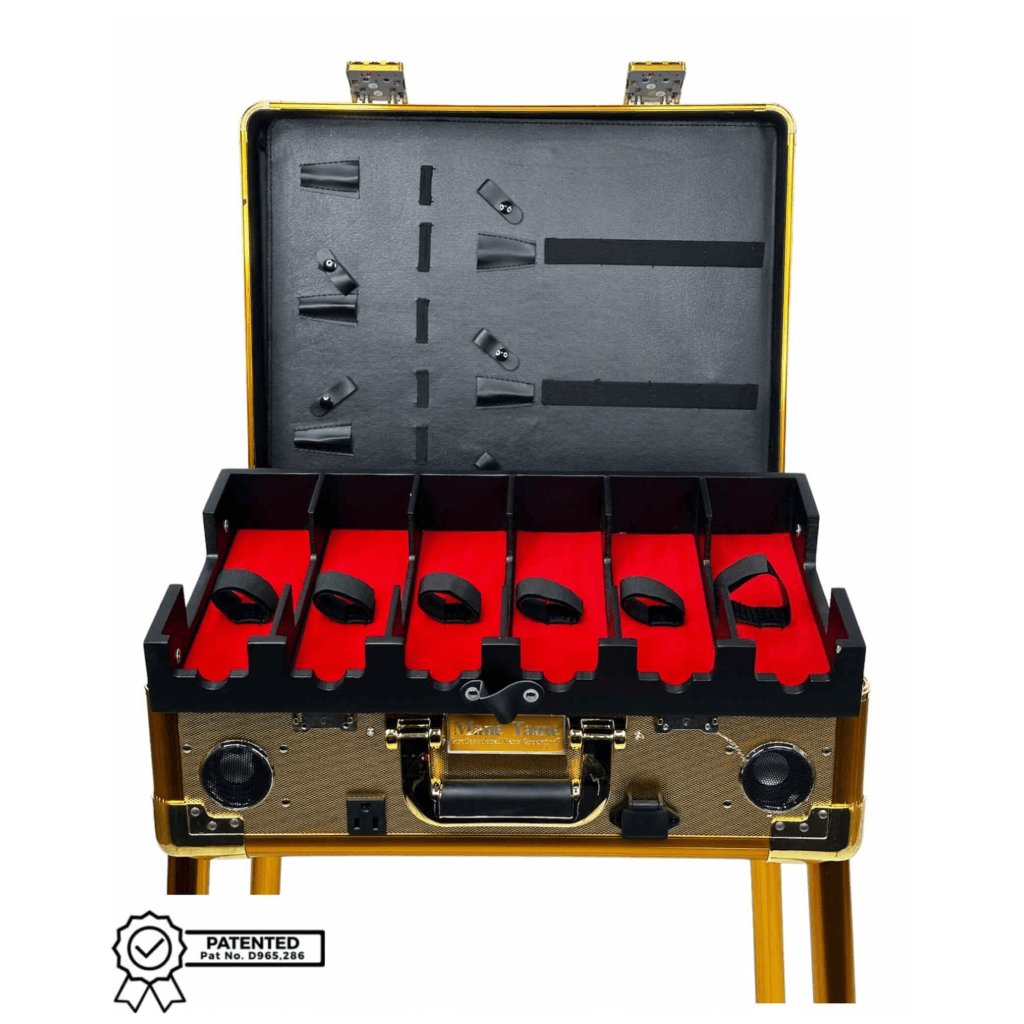 Mane Tame Mobile Master Barber Station – Gold