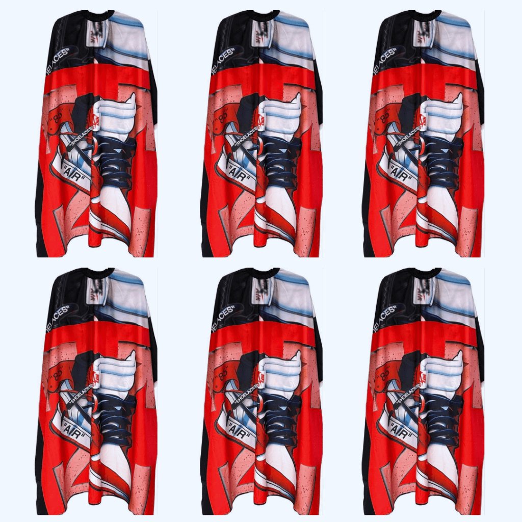6 Pcs Professional Haircut Cape Large Salon Hairdressing cloth Hairdresser Gown