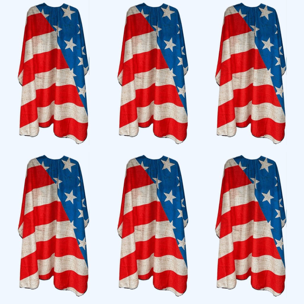 6 Pcs Professional Haircut Cape Large Salon Hairdressing cloth Hairdresser Gown