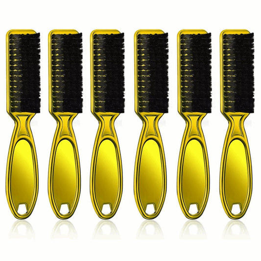 6 Pcs Soft Bristle Neck Duster Fade Brush Hair Cutting Clipper Brush