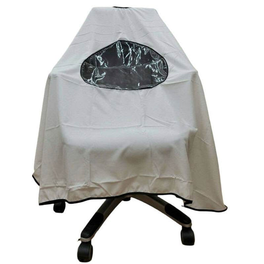 Professional Resizable Barber Cape Hair Cutting Cloth with Clear Window Available in 3 Colors
