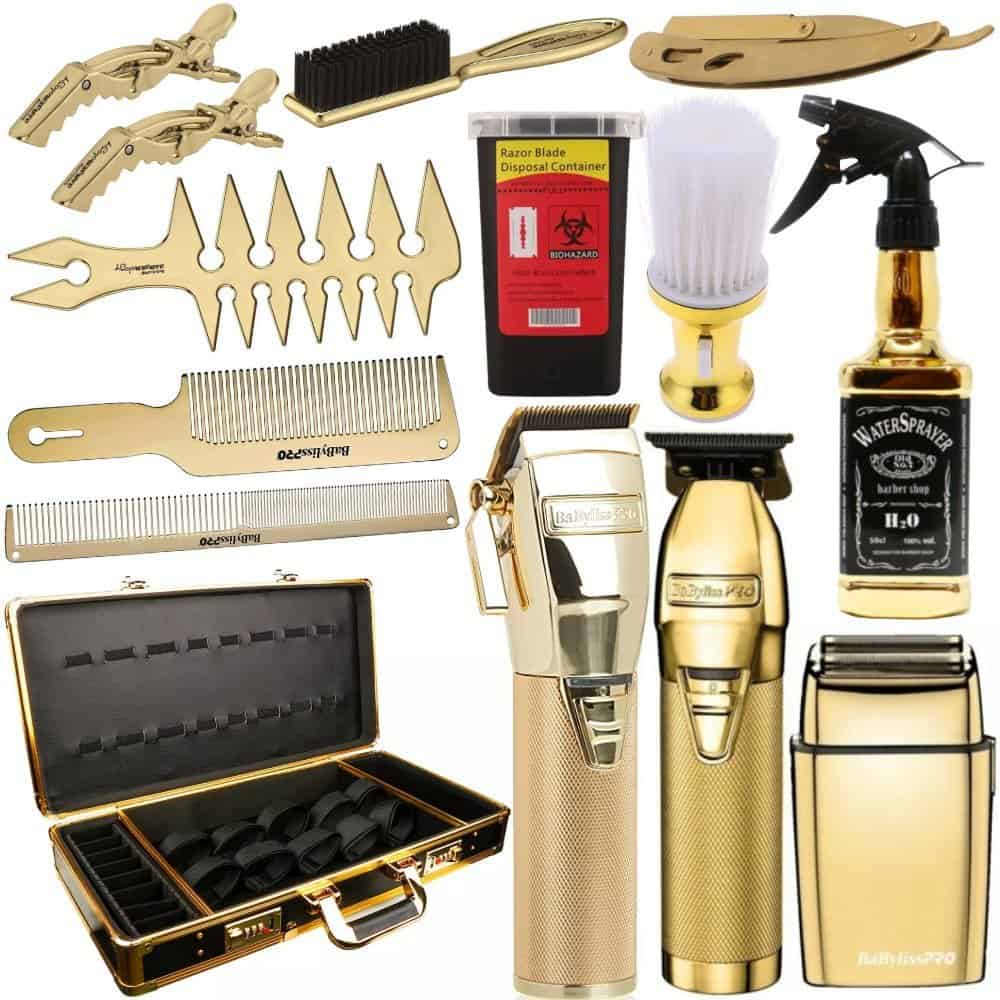 BaByliss PRO Gold FX Clipper, Trimmer, Shaver & essentials Set