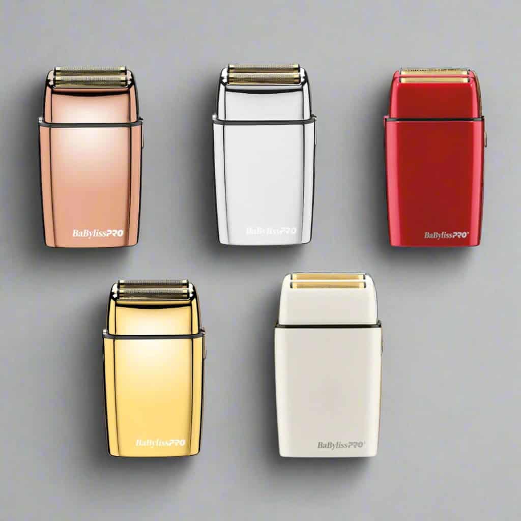 Professional Shavers & Electric razors Collection for barber and home use in colors and different style