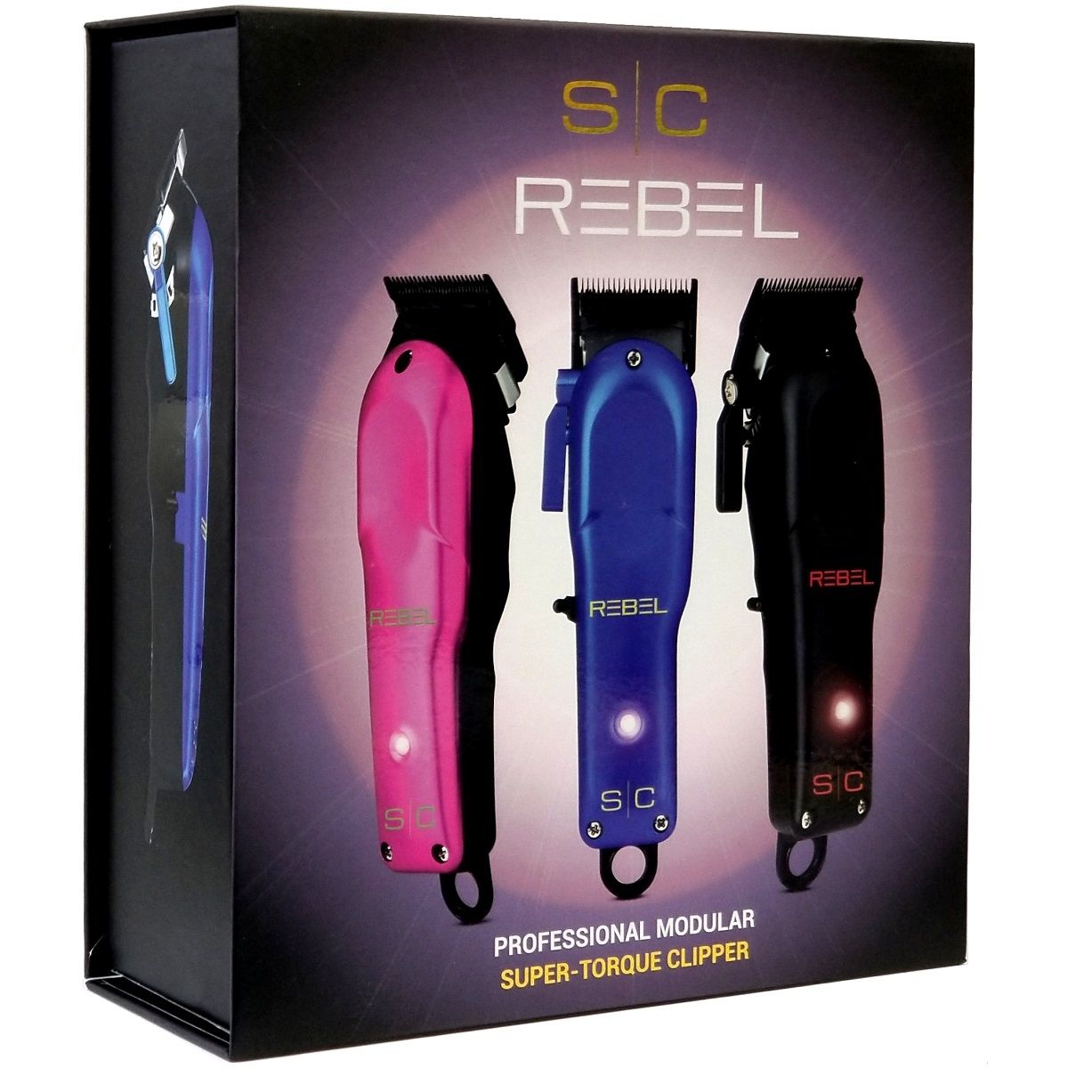 Stylecraft REBEL Professional Super - Torque Modular Cordless Hair Clipper #SC601 (Dual Voltage)