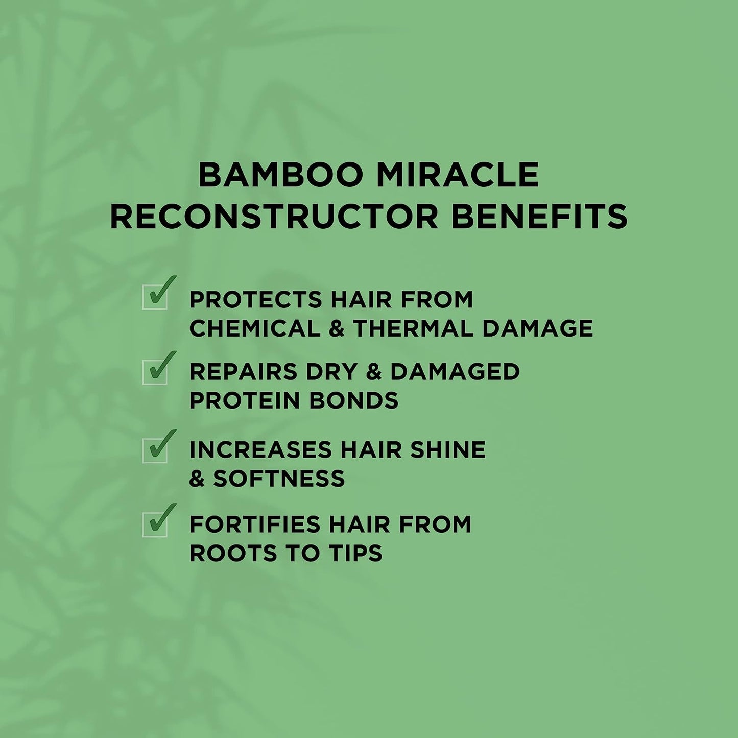 TRUEPLEX Bamboo Miracle Reconstructor Intense Bond Repair Treatment 6oz