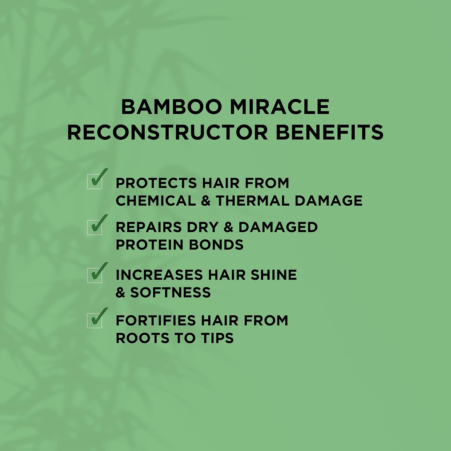 TRUEPLEX Bamboo Miracle Reconstructor Intense Bond Repair Treatment 6oz