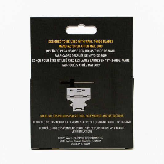 Wahl Professional T - Wide Blade PRO - SET TOOL Adjusts your trimmer blades #03315