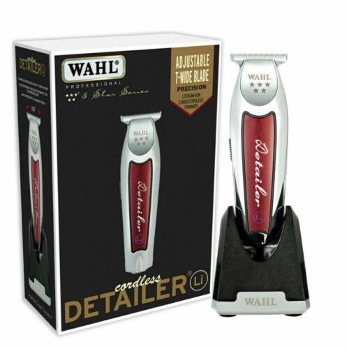Wahl Professional 5 Star Cordless Detailer Li 08171 and Accessories Bundle Set
