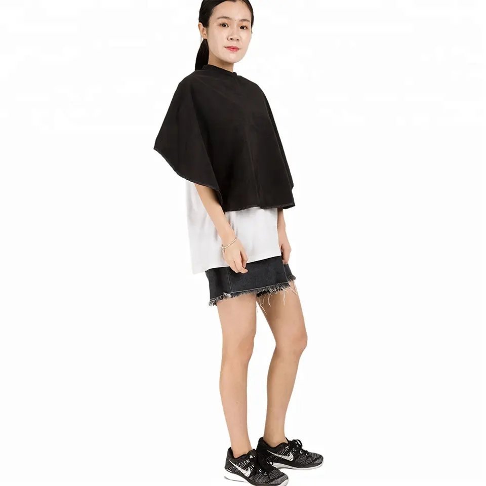 Hairdressing Waterproof Short Shawl Cape Hair Cut Cape For Salon