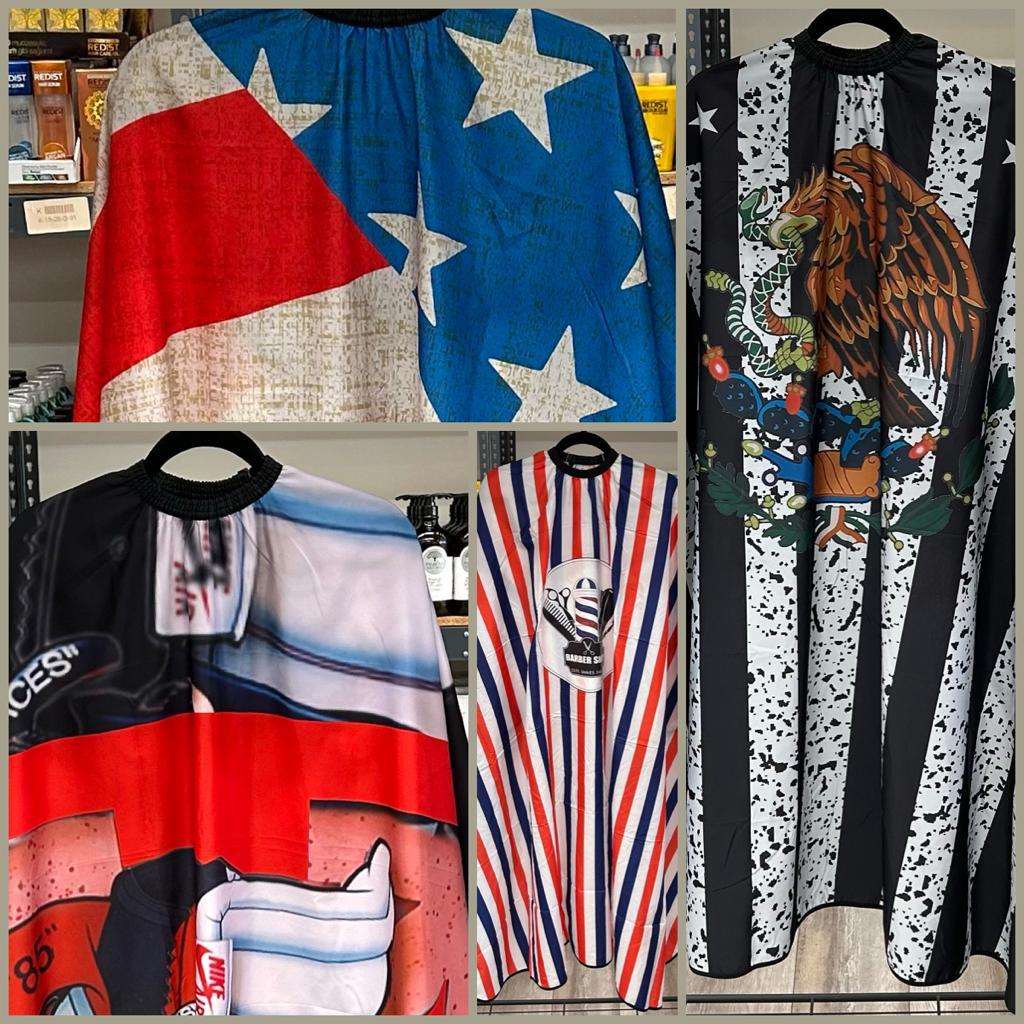 6 Pcs Professional Haircut Cape Large Salon Hairdressing cloth Hairdresser Gown