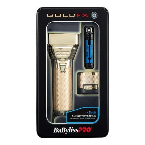 BaBylissPRO Fxone Gold FX Bundle Set, Clipper #FX899G & Trimmer #FX799G & Shaver #FX79FSG