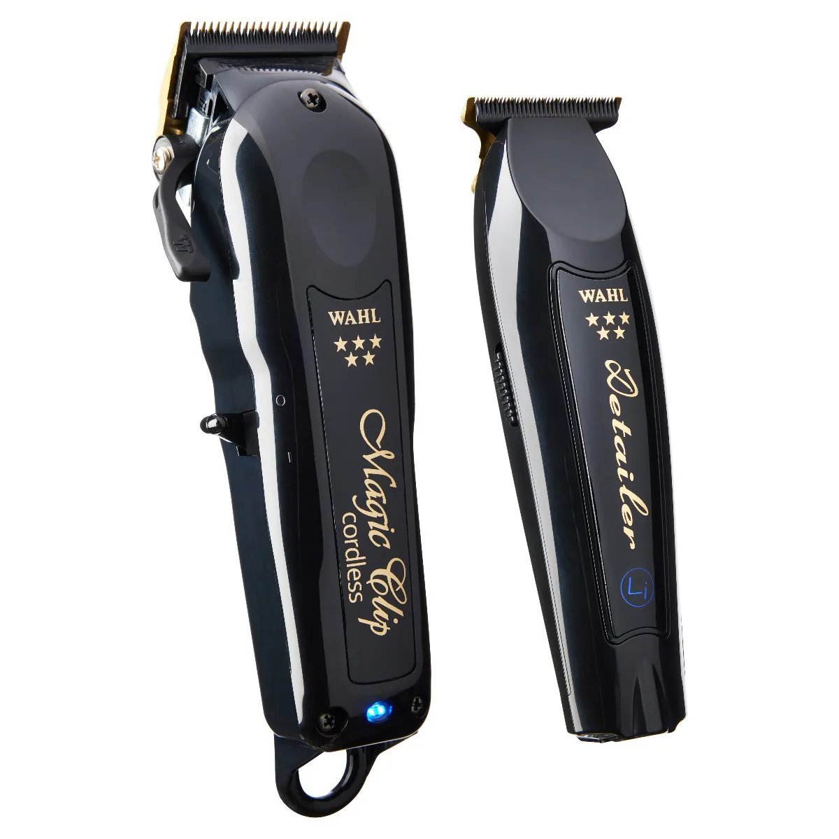 Wahl Cordless Barber Combo Black Magic Clip Clipper & Detailer Li Trimmer 3025397