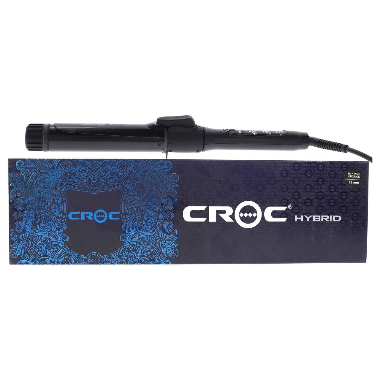 CROC HYBRID CURLING IRON 1.25" OR 1"
