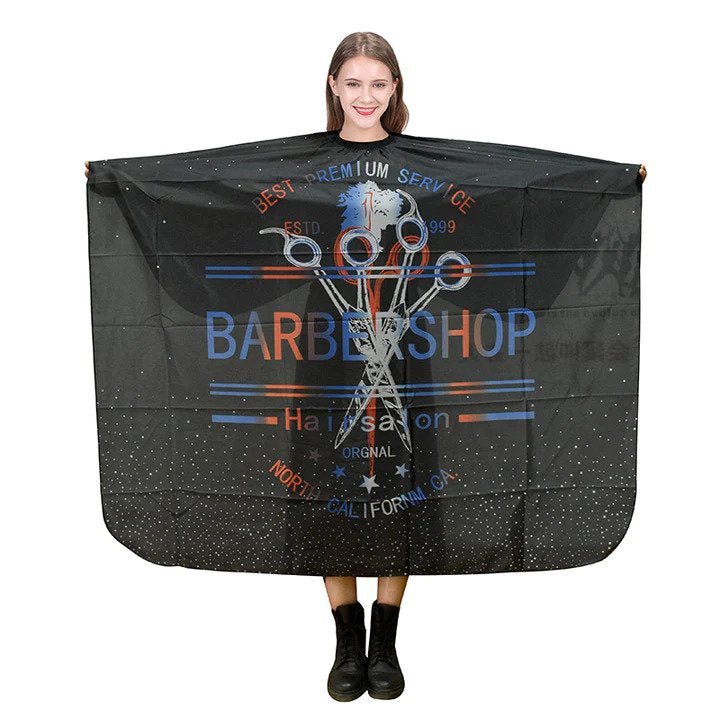 6 Pcs Professional Barbershop Haircut Cape Salon Hairdressing Hairdresser Cloth