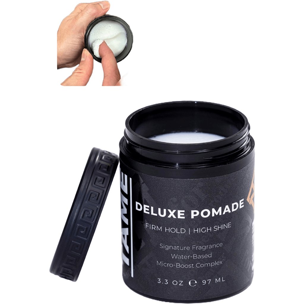 Mane Tame Deluxe Pomade 3.3oz Firm Hold and High Shine