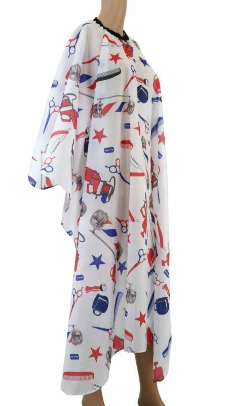 6 Pcs Professional Hair Cut Cape Large Salon Hairdressing Hairdresser Gown Barber