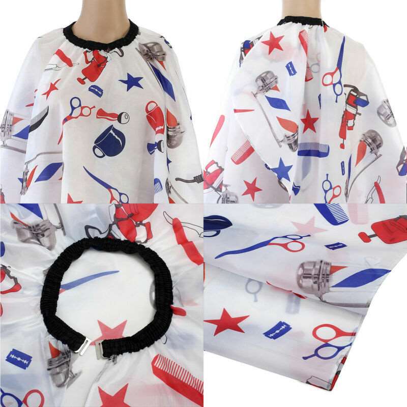 6 Pcs Professional Hair Cut Cape Large Salon Hairdressing Hairdresser Gown Barber