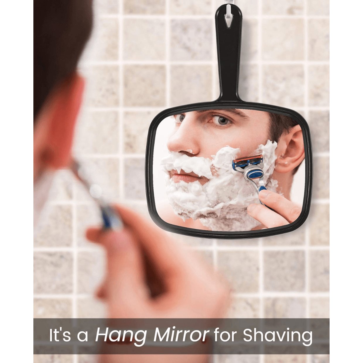 Soft 'n Style Barber Salon Handheld Mirror