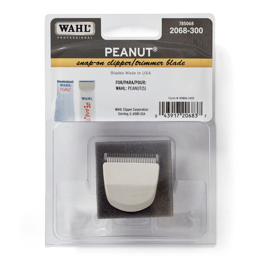 Wahl PEANUT Snap-On Clipper/Trimmer Blade - White 02068-300