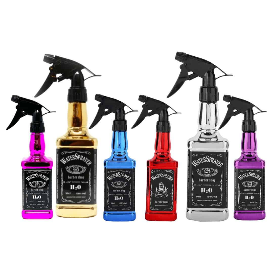 Custom Luxury Hairdressing Spray Bottle Barber Water Sprayer High Pressure Fine Mist Penguin Spray Bottle 500ml
