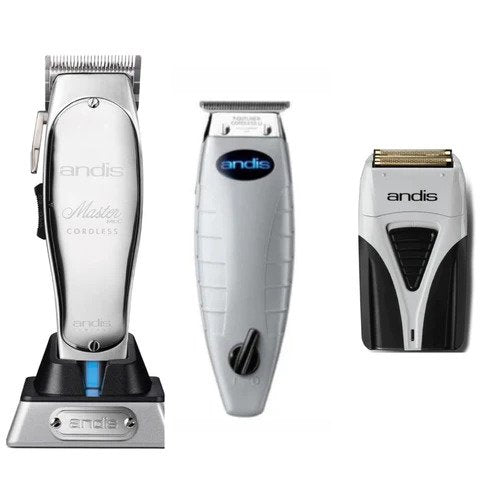 Andis Master Cordless Clipper & Cordless T-Outliner Li Trimmer – Aysun Beauty Warehouse