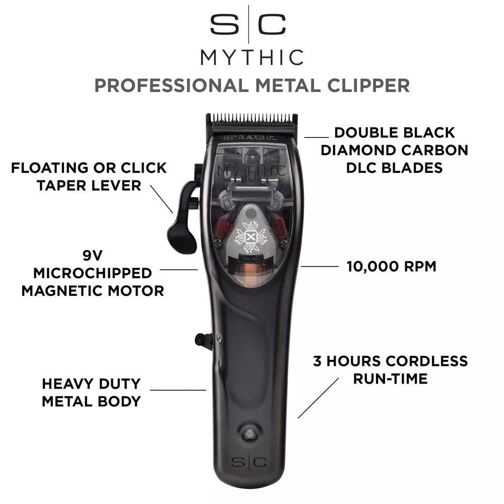 Stylecraft Pro Magnetic Mythic Microchipped Clipper #SCMMCB