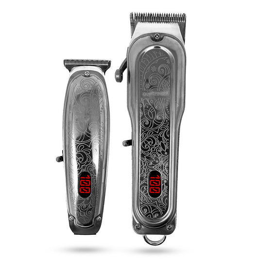 XPERSIS Pro All Metal Cordless Clipper & Trimmer Bundle kit