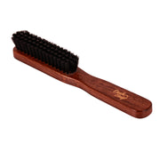 6 Pcs Dark Stag professional Fade Brush wood Soft Bristles Barber Salon Beard Brush