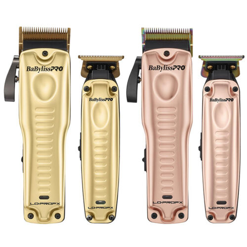 BaByliss PRO Lo-Pro FX Limited Edition High Performance Rose Gold Clipper &  Trimmer