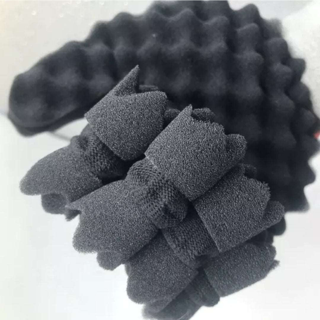 Double Side Sponge Glove Hair Twisting Curl Tool Brush - 1Pc