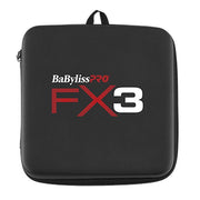 BaBylissPRO FX3 Black Collection Combo Set Cord/Cordless Clipper FXX3CB & Trimmer FXX3TB & Shaver FXX3SB & BlackFX Dryer & Travel Case Combo Set