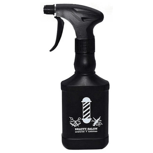 Premium Barber Black Hairdresser Bottle Spray 300ml