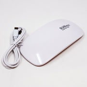 Nail Beauty Salon White & Pink Mini Folding Cordless USB Charging 6W Quick Dry Nail Dryer Portable UV Lamp