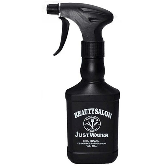 Premium Barber Black Hairdresser Bottle Spray 300ml