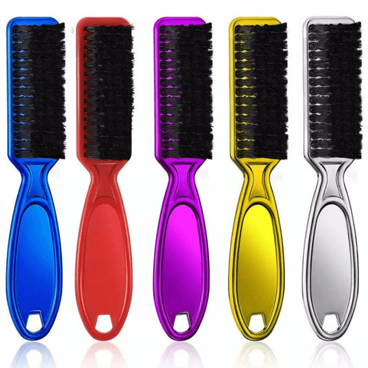 2 Pcs Soft Bristle Neck Duster Fade Brush for Hair Cutting
